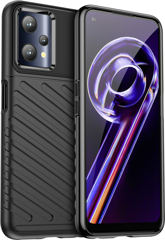 Flexibilní obrněný kryt Thunder Case pro Realme 9 Pro, černý