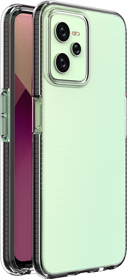 Silikonový kryt Spring Case pro Realme C35 s rámečkem černý