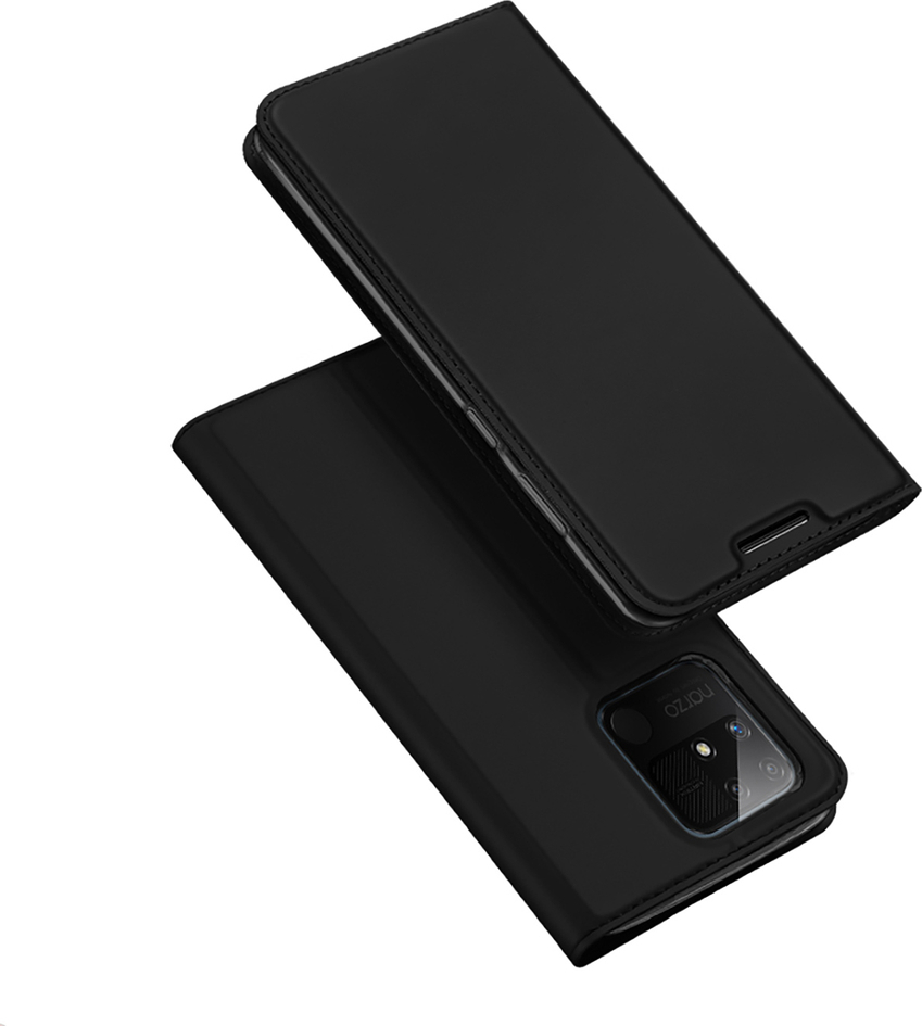 Pouzdro Dux Ducis Skin Pro s klopou Realme Narzo 50A černé