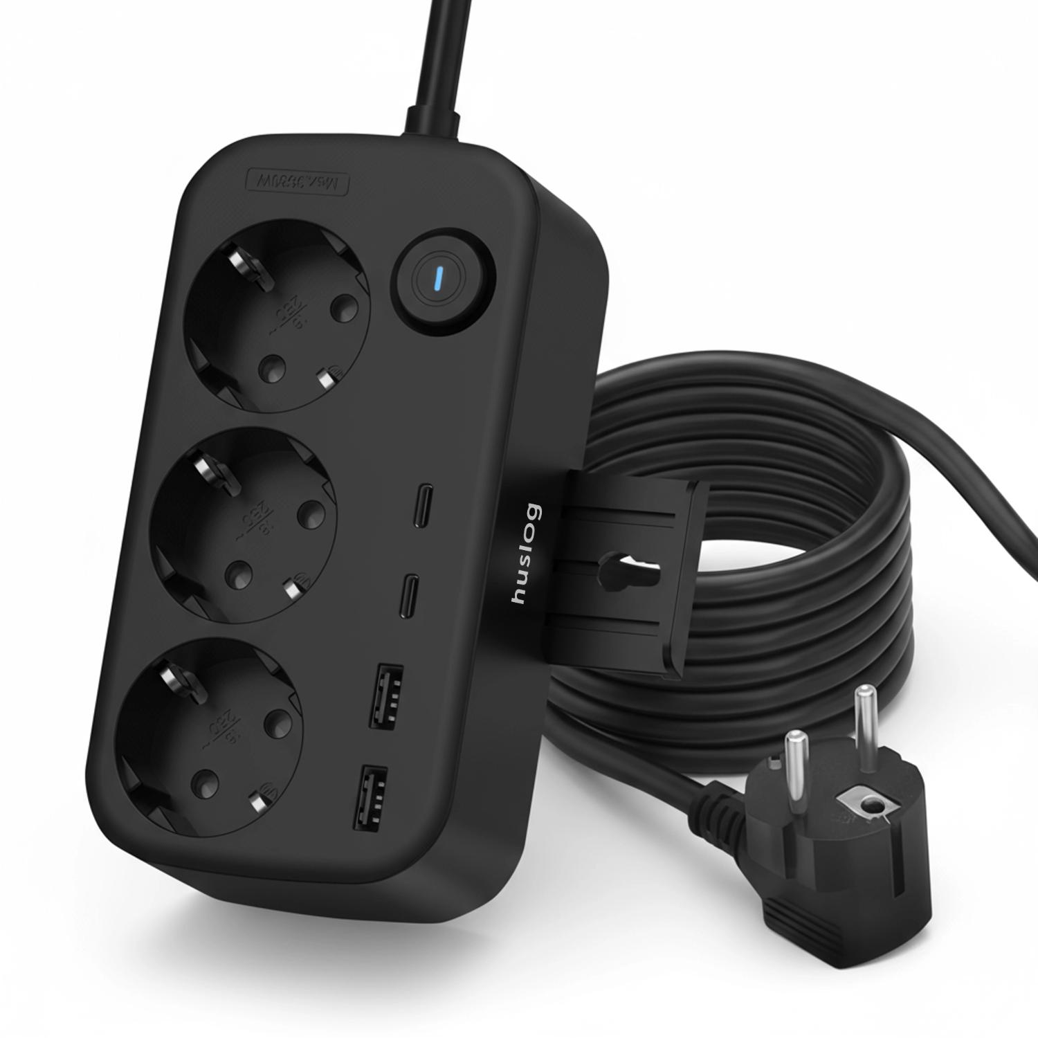 Huslog prodlužovací kabel s držákem na telefon HUS1056