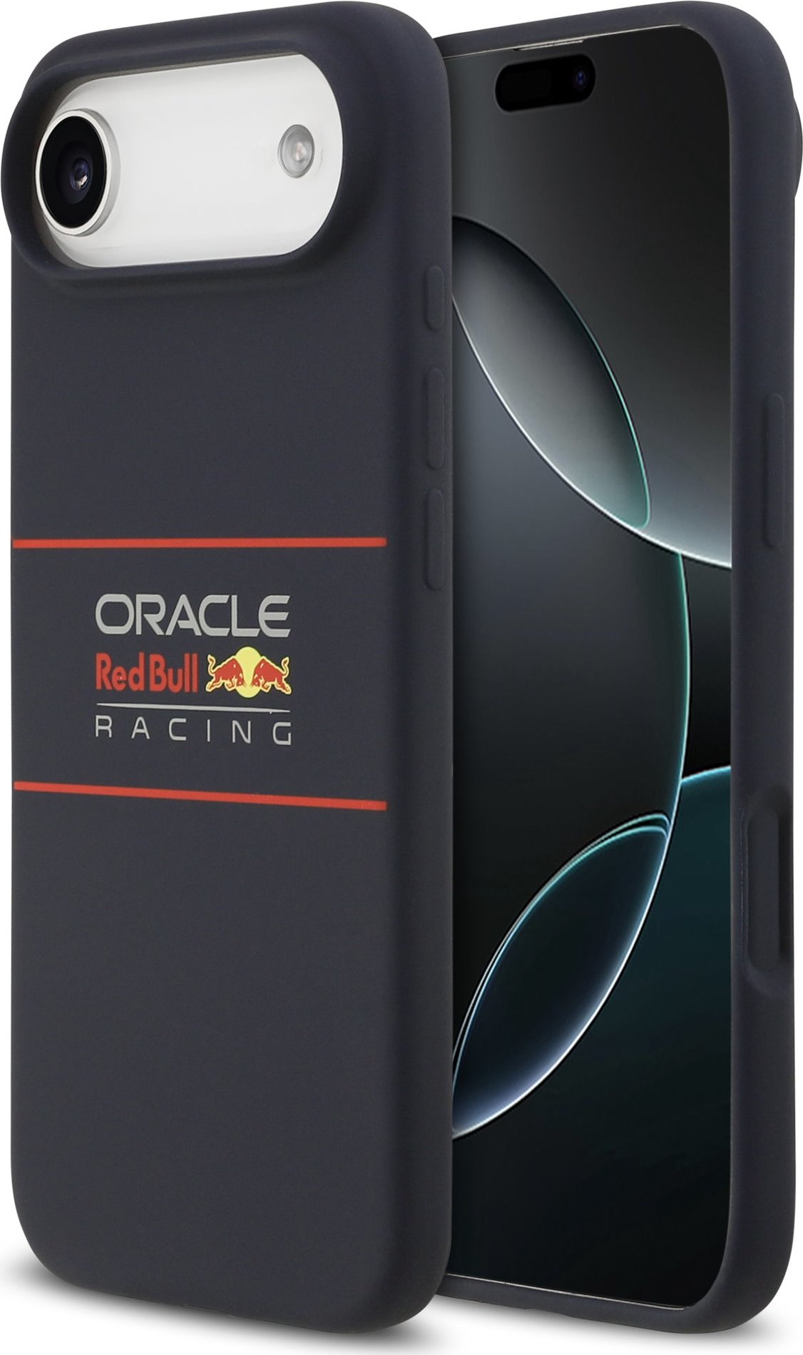 Red Bull Silicone Horizontal Logo MagSafe Zadní Kryt pro iPhone Air Navy