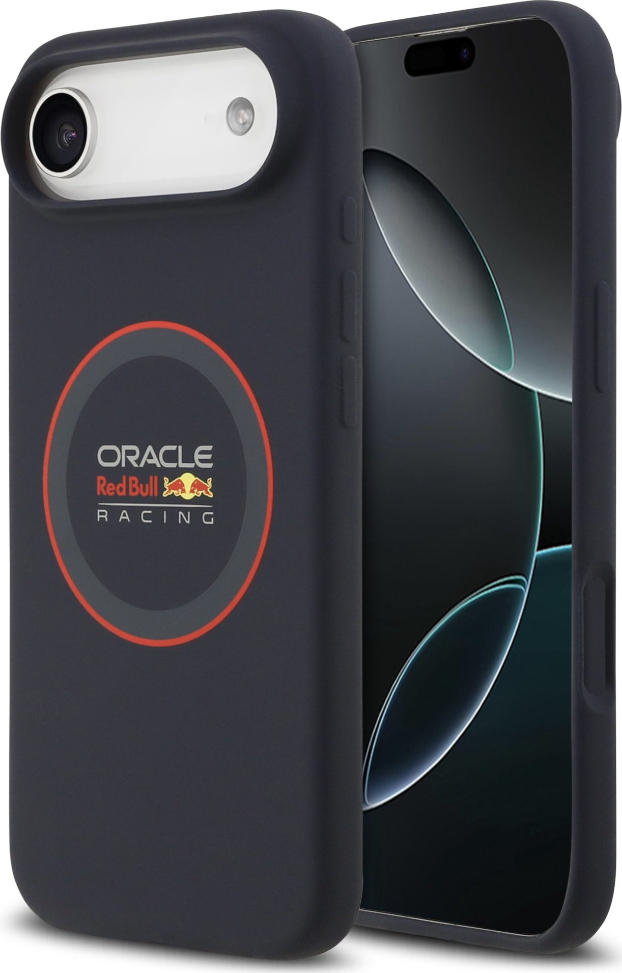 Red Bull Silicone Red Ring MagSafe Zadní Kryt pro iPhone Air Navy