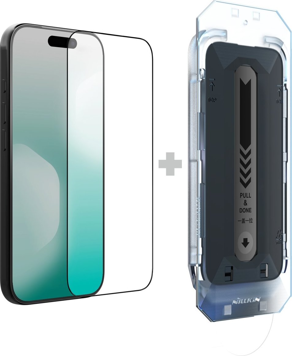 Nillkin Tvrzené Sklo 2.5D CP+ PRO Black pro Apple iPhone 17 (s aplikátorem)