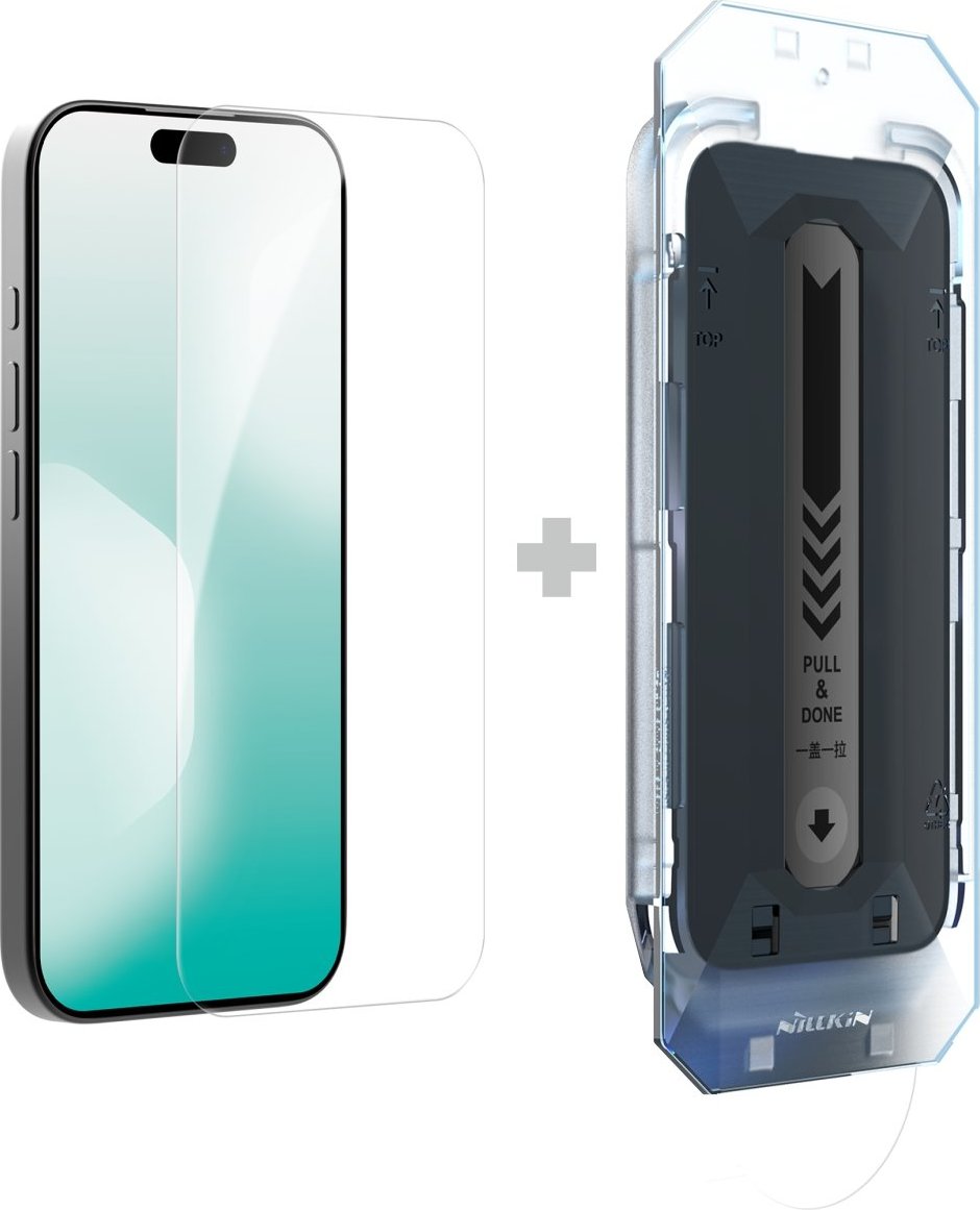 Nillkin Tvrzené Sklo 0.2mm H+ PRO 2.5D pro Apple iPhone 17 Pro (s aplikátorem)