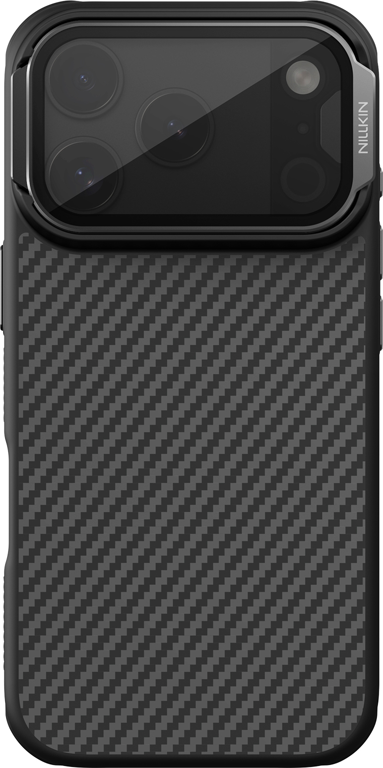 Nillkin CarboProp Aramid Magnetic Zadní Kryt pro Apple iPhone 17 Pro Black