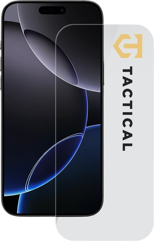 Tactical Glass Shield 2.5D sklo pro Apple iPhone 16 Pro Max/17 Pro Max Clear