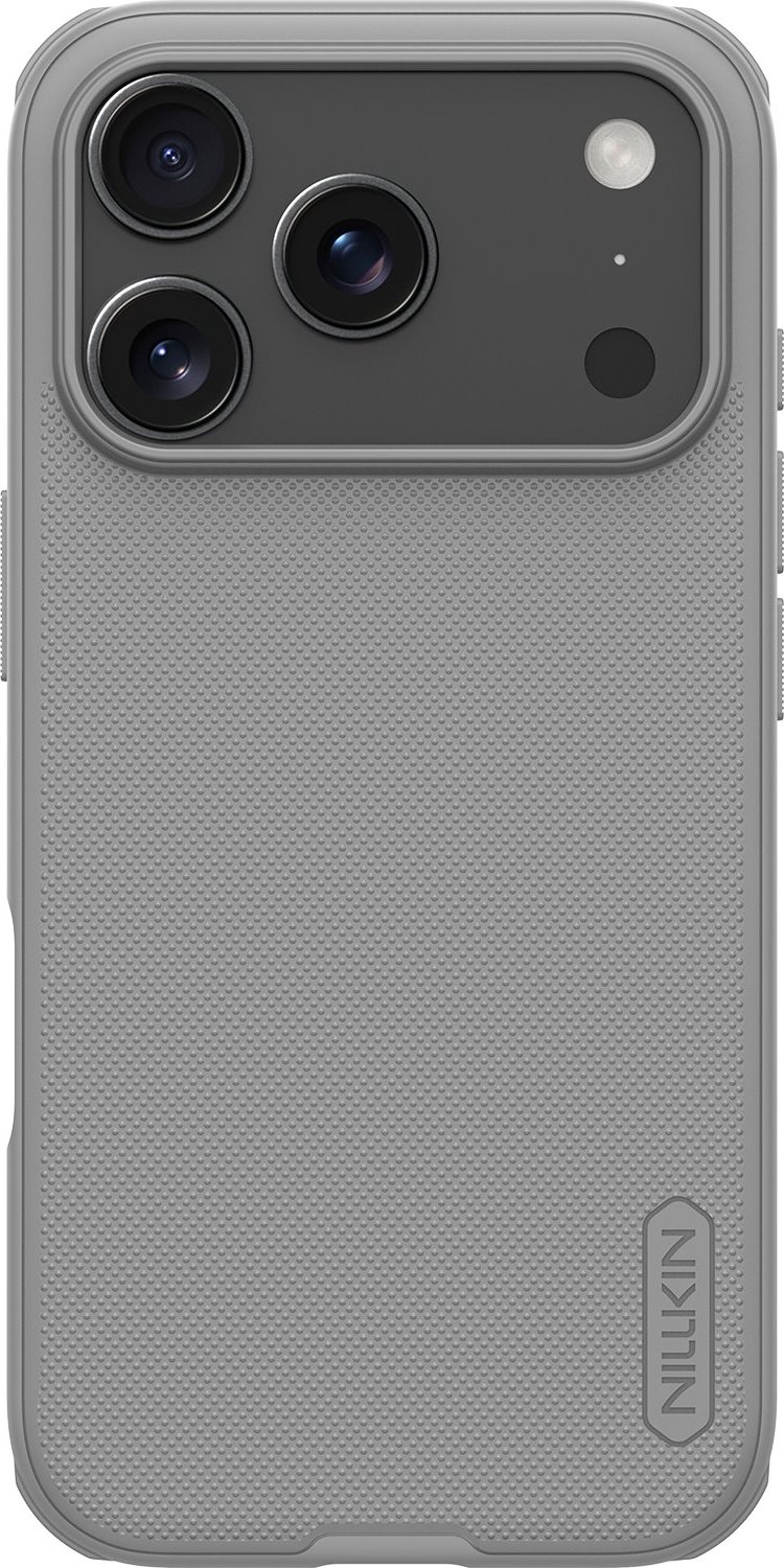Nillkin Super Frosted PRO Zadní Kryt pro Apple iPhone 17 Pro Max Titanium Gray