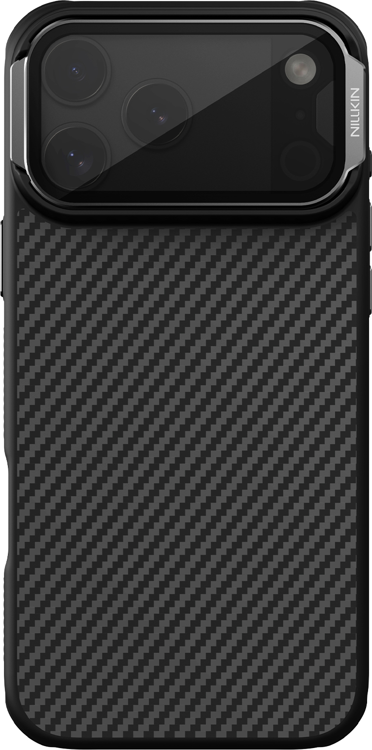 Nillkin CarboProp Aramid Magnetic Zadní Kryt pro Apple iPhone 17 Pro Max Black