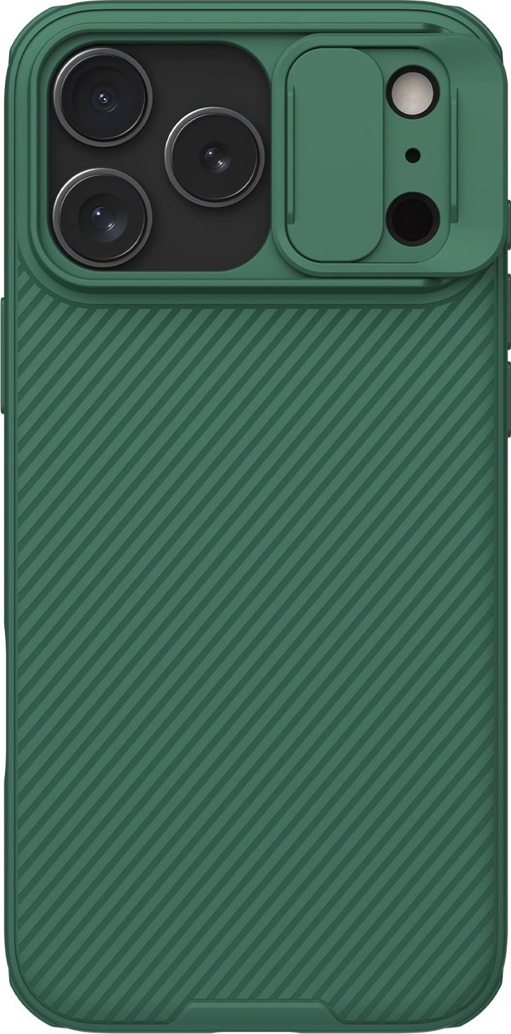 Nillkin CamShield PRO Zadní Kryt pro Apple iPhone 17 Pro Max Dark Green