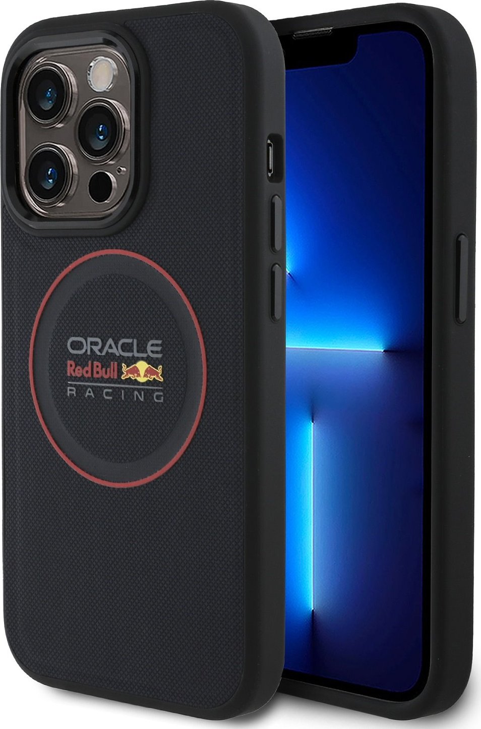 Red Bull PC/TPU Red Ring MagSafe Zadní Kryt pro iPhone 13 Pro Navy