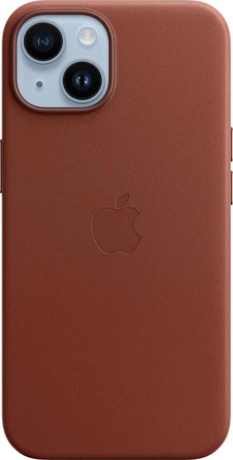 MPP73ZM/A Apple Kožený Kryt vč. MagSafe pro iPhone 14 Umber