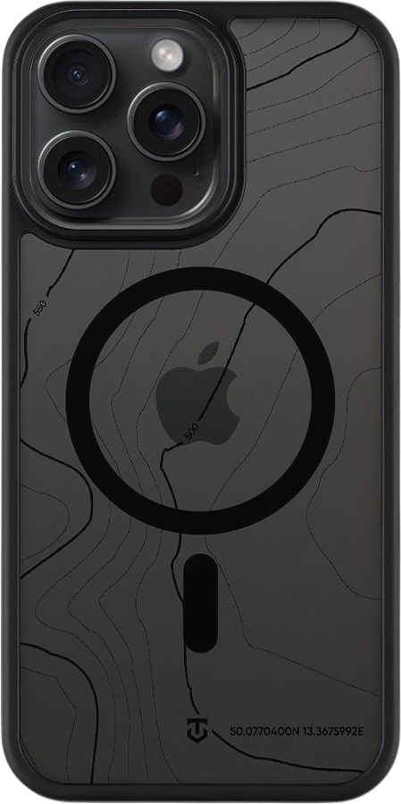Tactical MagForce Hyperstealth Sika Kryt pro iPhone 15 Pro Max Asphalt