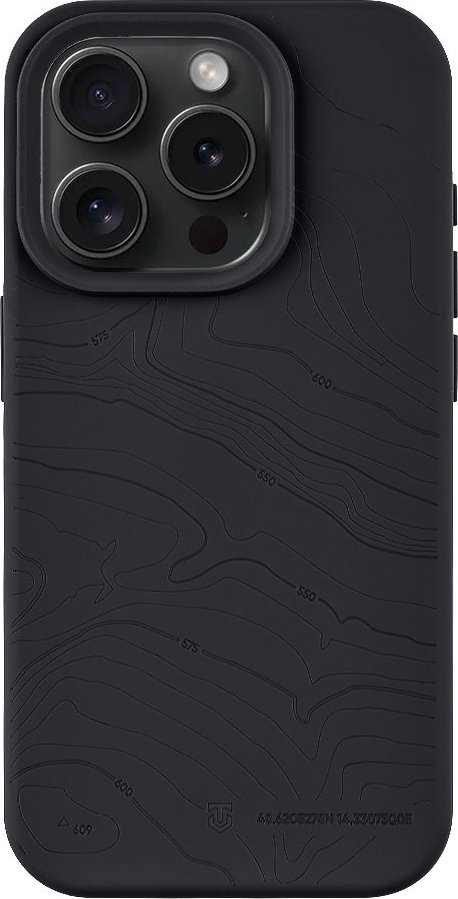 Tactical MagForce Beaver Kryt pro iPhone 15 Pro Asphalt