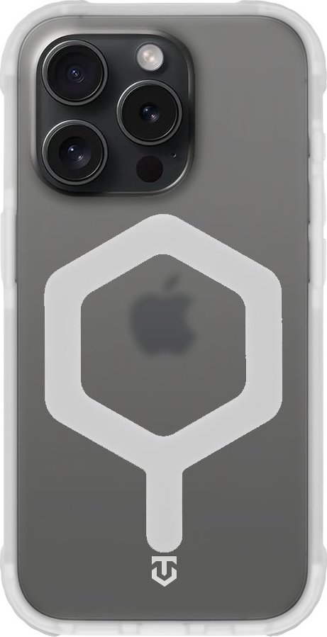 Tactical MagForce Hexagon Kryt pro Apple iPhone 15 Pro T-White
