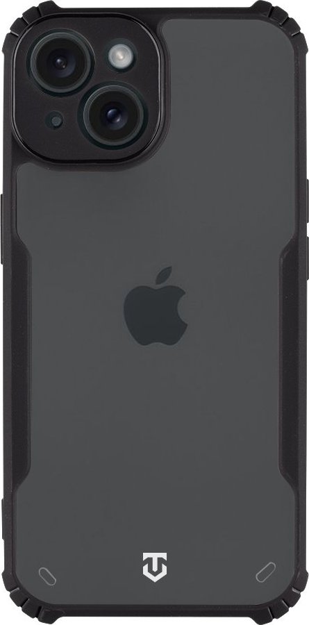 Tactical Quantum Stealth Kryt pro Apple iPhone 15 Clear/Black