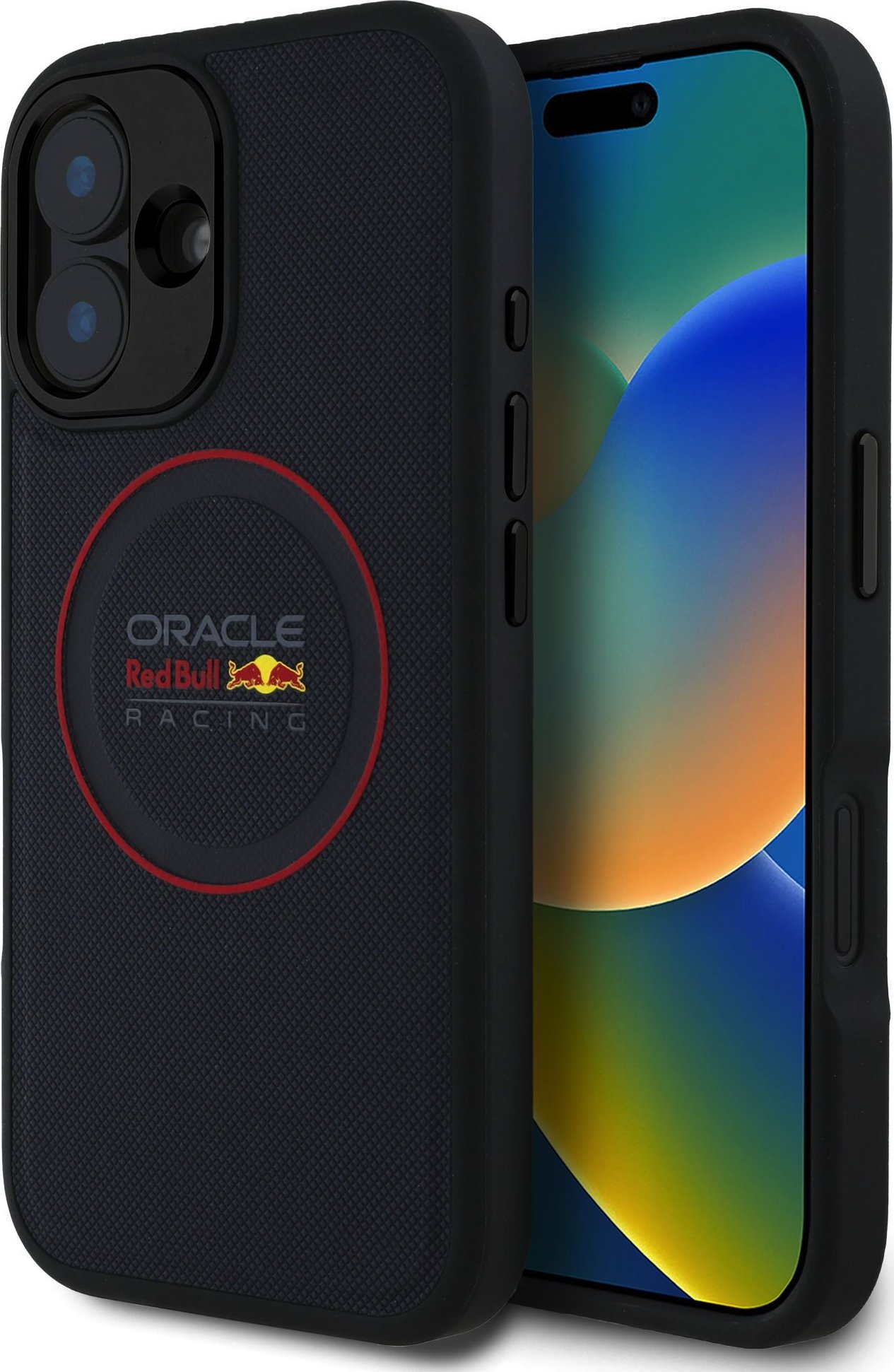 Red Bull PC/TPU Red Ring MagSafe Zadní Kryt pro iPhone 16 Plus Navy