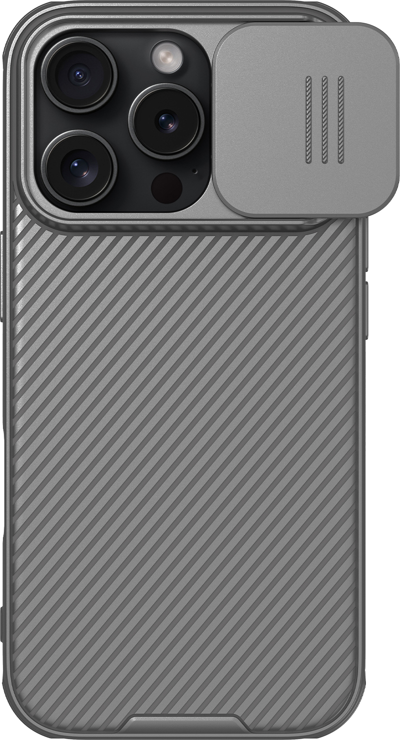 Nillkin CamShield PRO Zadní Kryt pro Apple iPhone 16 Pro Titanium Gray