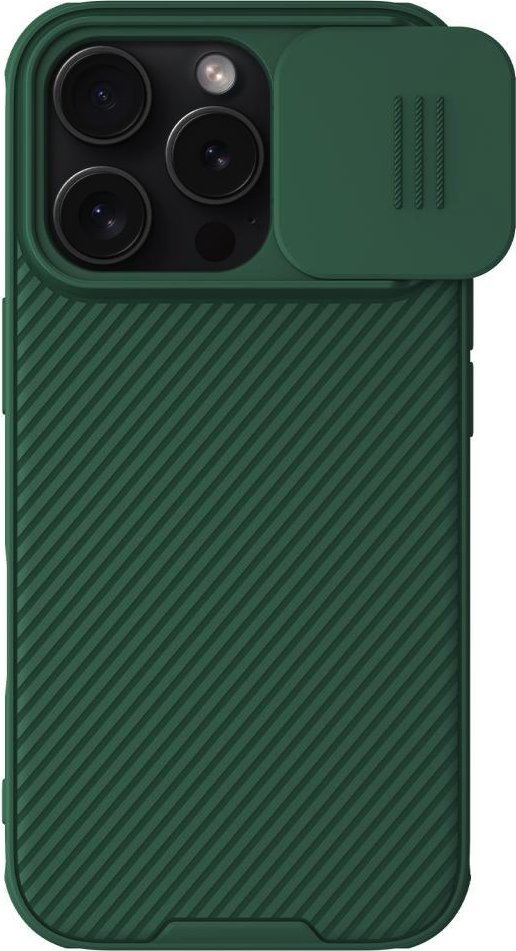 Nillkin CamShield PRO Magnetic Zadní Kryt pro Apple iPhone 16 Pro Dark Green