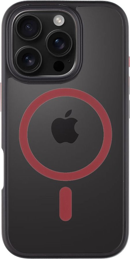 Tactical MagForce Hyperstealth 2.0 Kryt pro iPhone 16 Pro Black/Red