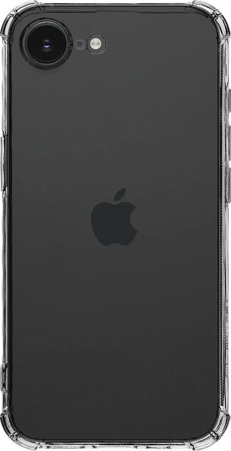 Tactical TPU Plyo Kryt pro Apple iPhone 16e Transparent