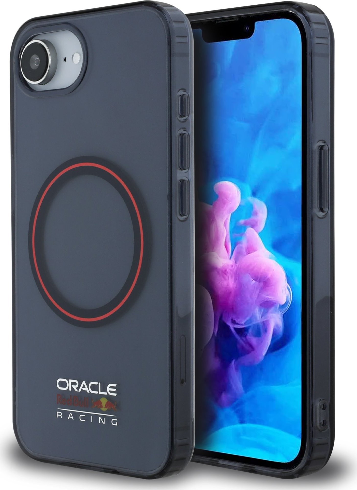 Red Bull PC/TPU Red Ring MagSafe Zadní Kryt pro iPhone 16e Navy