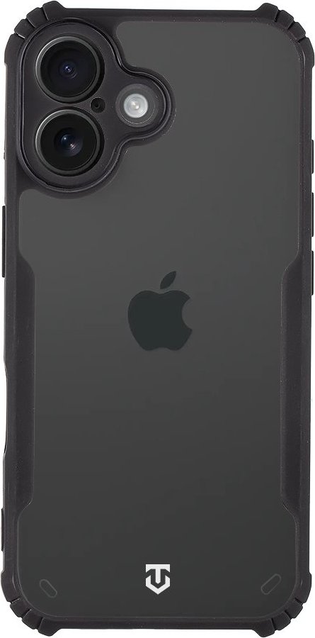Tactical Quantum Stealth Kryt pro Apple iPhone 16 Clear/Black