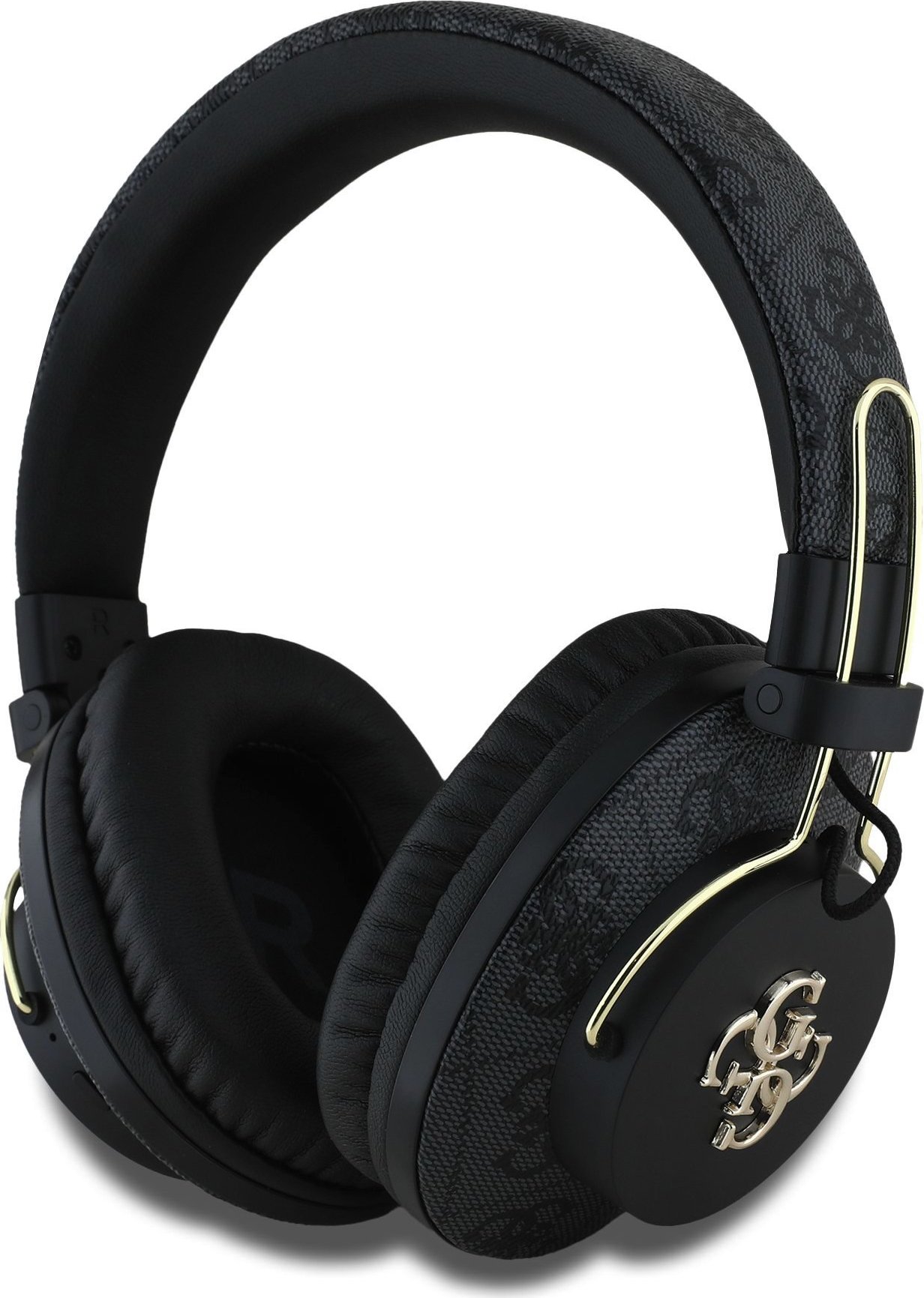 Guess PU 4G Metal Logo ENC Bezdrátová Sluchátka Black