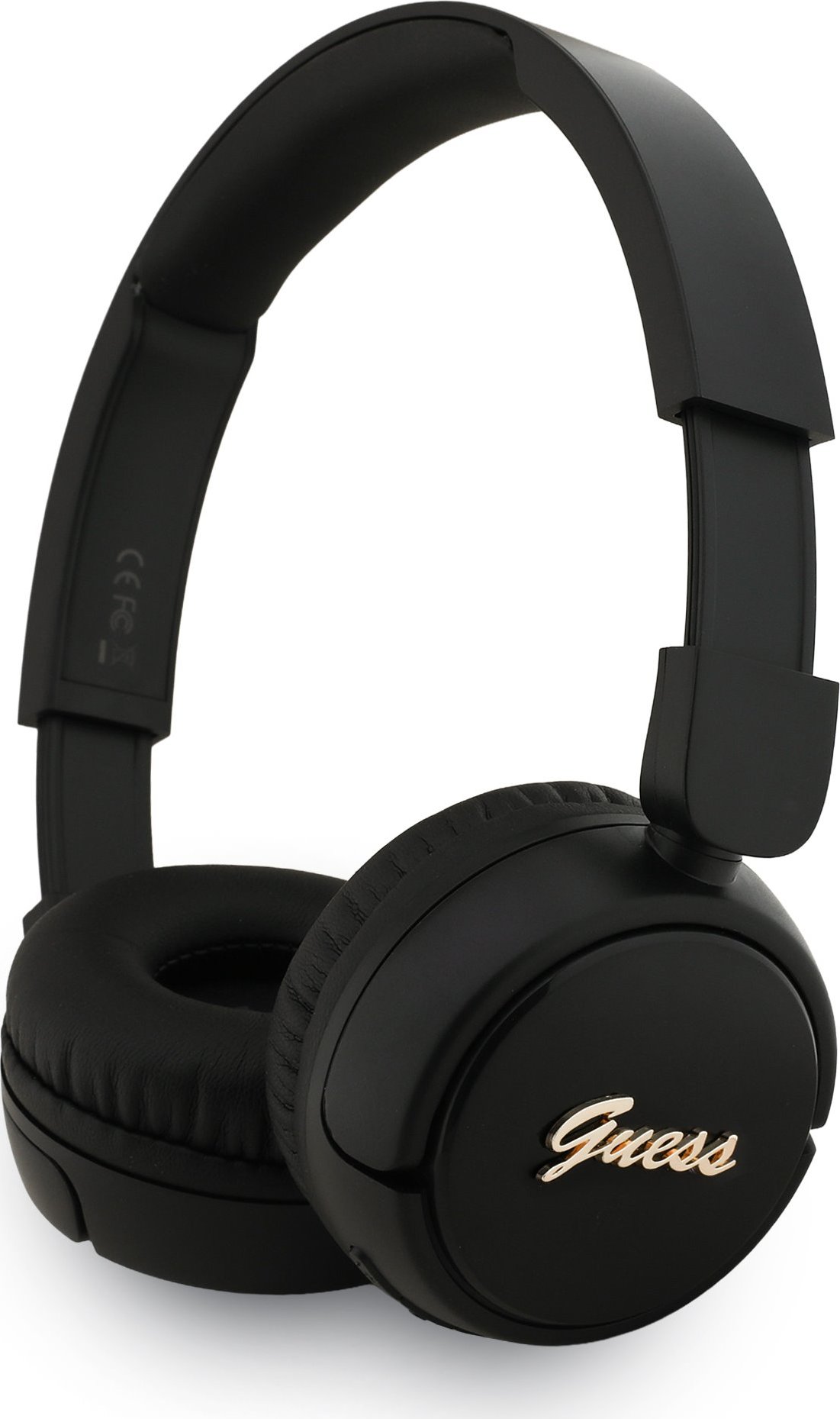 Guess Script Metal Logo Bezdrátová Sluchátka Black