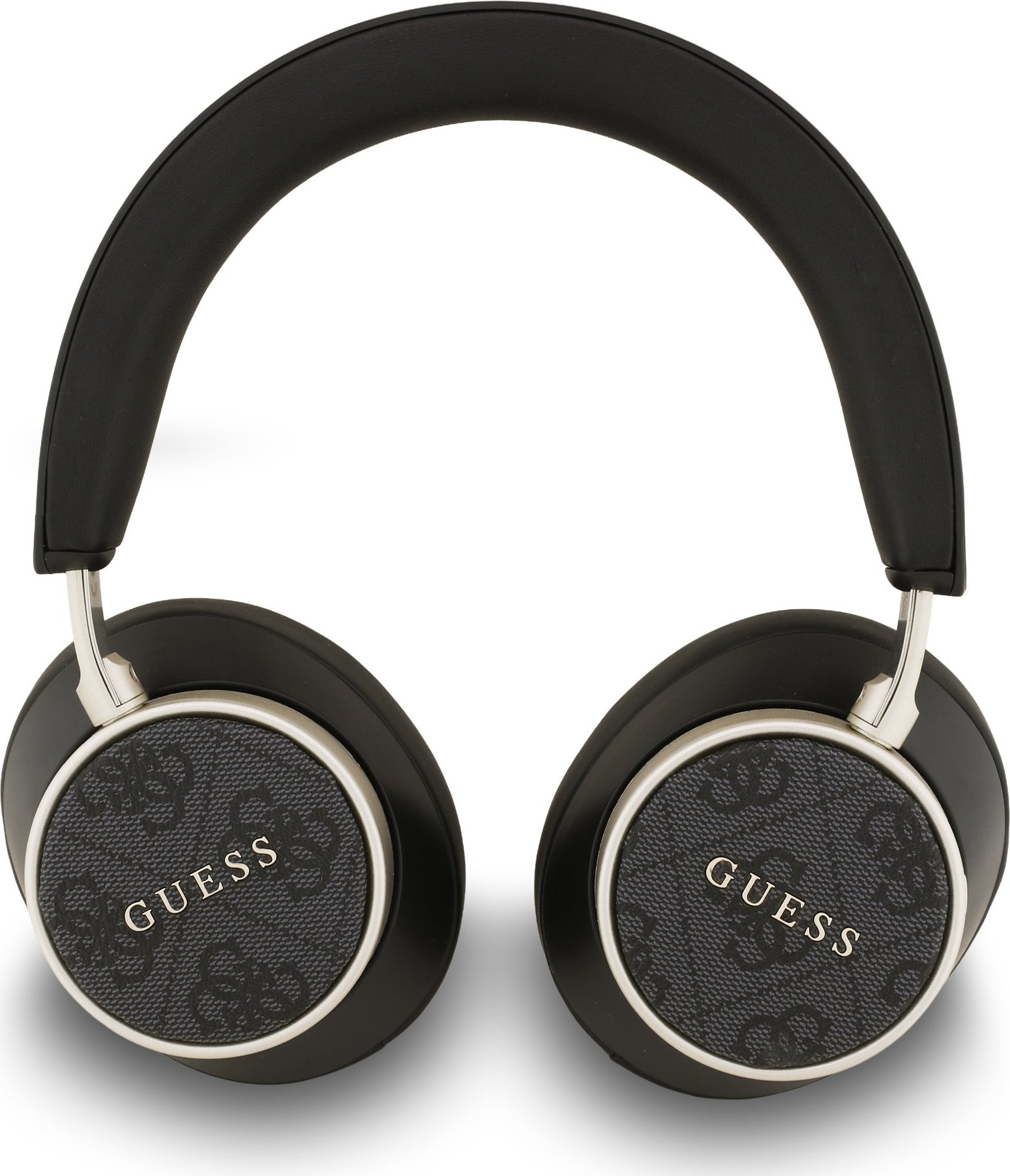 Guess PU Leather 4G Classic Logo ENC Bezdrátová Sluchátka Black