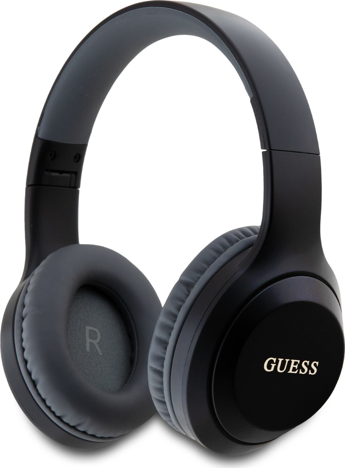Guess Classic Silver Logo Bezdrátová Sluchátka Black