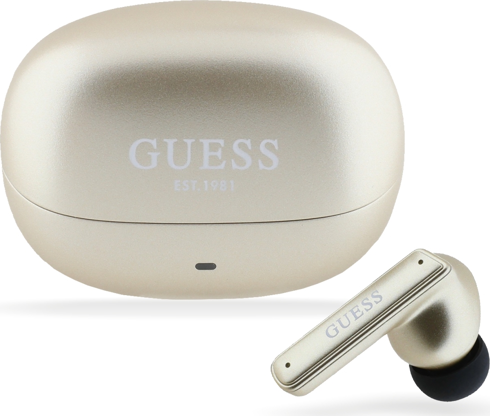 Guess Capsule ANC/ENC TWS Bezdrátová Sluchátka Gold