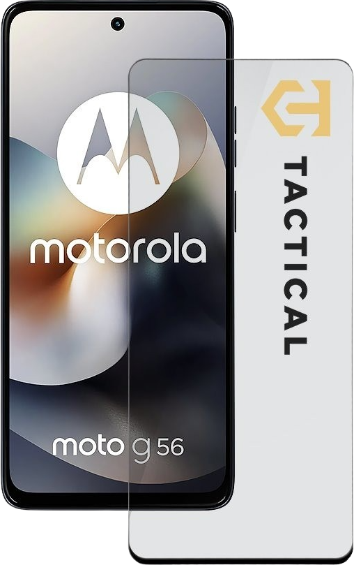 Tactical Glass Shield 5D sklo pro Motorola G56 Black
