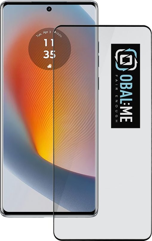 OBAL:ME 5D Tvrzené Sklo pro Motorola Edge 50 Fusion Black