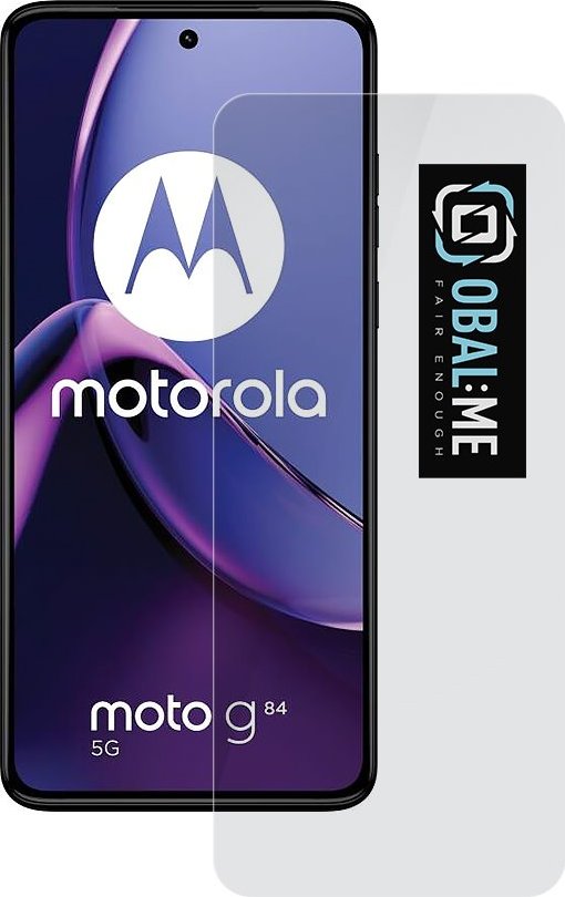 OBAL:ME 2.5D Tvrzené Sklo pro Motorola G84 Clear