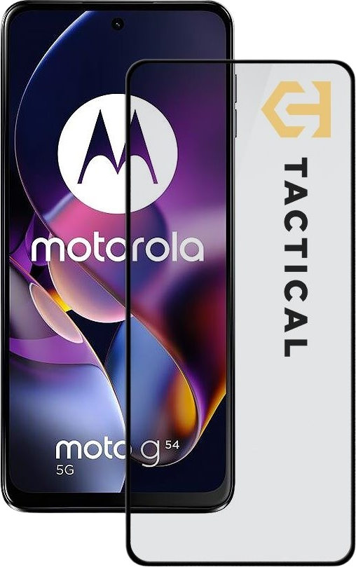 Tactical Glass Shield 5D sklo pro Motorola G54 5G/Power Edition Black