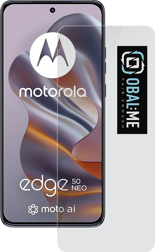 OBAL:ME 2.5D Tvrzené Sklo pro Motorola Edge 50 Neo/60 Neo Clear