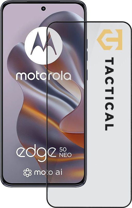 Tactical Glass Shield 5D sklo pro Motorola Edge 50 Neo Black