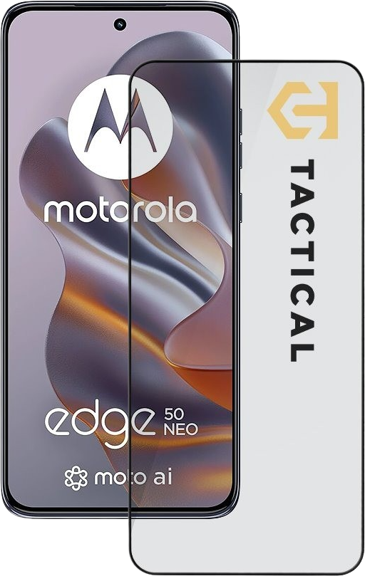 Tactical Glass Shield 5D sklo pro Motorola Edge 50 Neo Black
