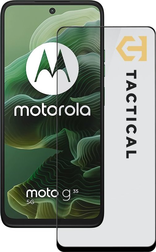 Tactical Glass Shield 5D sklo pro Motorola G35 Black