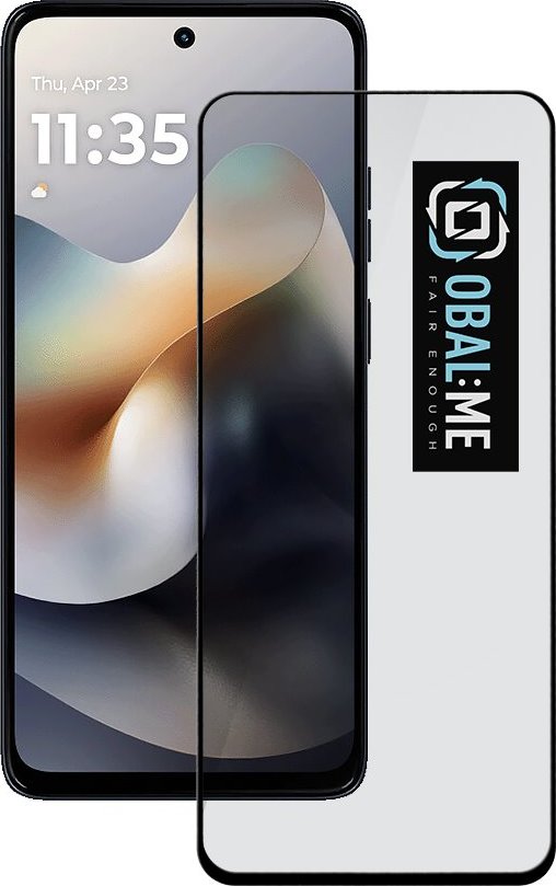 OBAL:ME 5D Tvrzené Sklo pro Motorola G56 Black