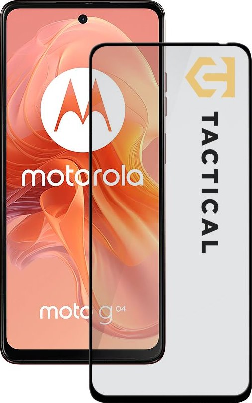 Tactical Glass Shield 5D sklo pro Motorola G04 Black