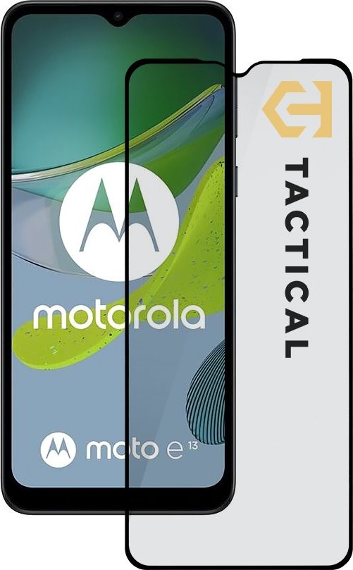 Tactical Glass Shield 5D sklo pro Motorola E13 Black