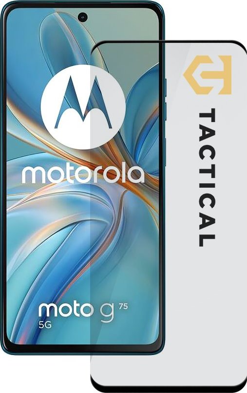 Tactical Glass Shield 5D sklo pro Motorola G75 Black