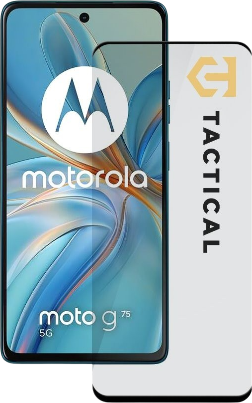 Tactical Glass Shield 5D sklo pro Motorola G75 Black