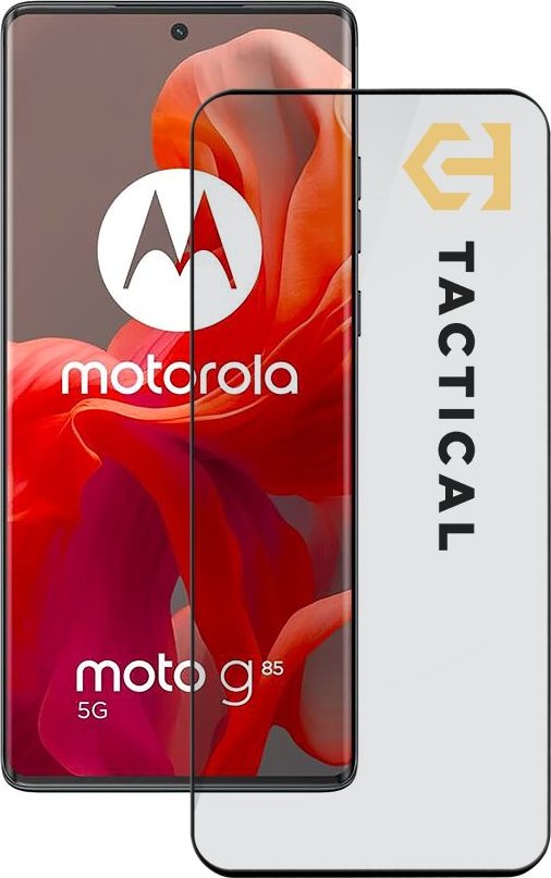 Tactical Glass Shield 5D sklo pro Motorola G85 5G Black