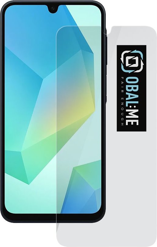 OBAL:ME 2.5D Tvrzené Sklo pro Samsung Galaxy A16 4G/5G Clear