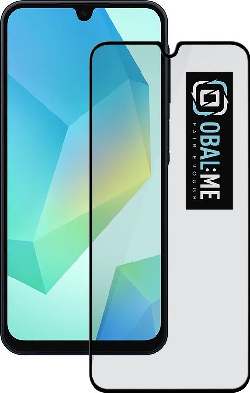 OBAL:ME 5D Tvrzené Sklo pro Samsung Galaxy A16 4G/5G Black