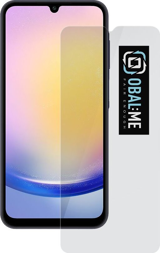OBAL:ME 2.5D Tvrzené Sklo pro Samsung Galaxy A25 5G Clear