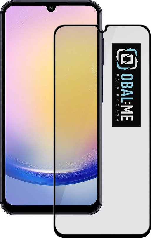 OBAL:ME 5D Tvrzené Sklo pro Samsung Galaxy A25 5G Black