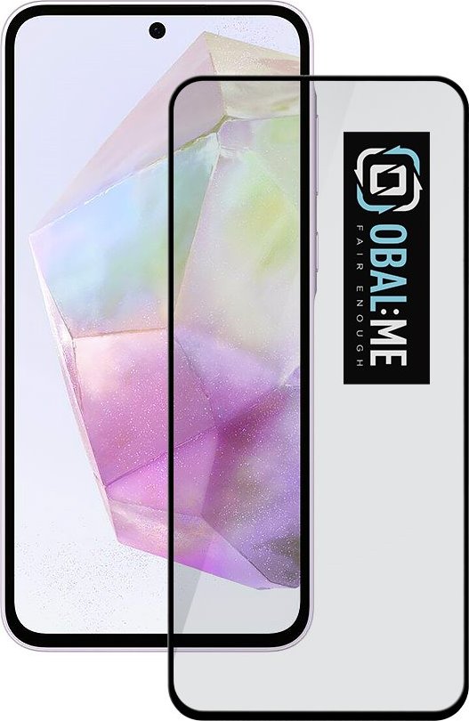 OBAL:ME 5D Tvrzené Sklo pro Samsung Galaxy A35 5G Black